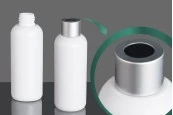 Бяла пластмасова бутилка 150 ml PP 24 Бяла пластмасова бутилка 150 ml PP 24