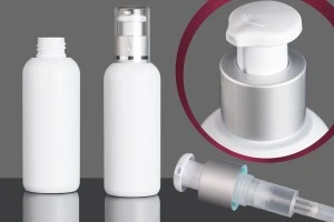 Бяла пластмасова бутилка 150 ml PP 24-11