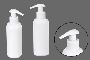 Бяла пластмасова бутилка 150 ml PP 24-9