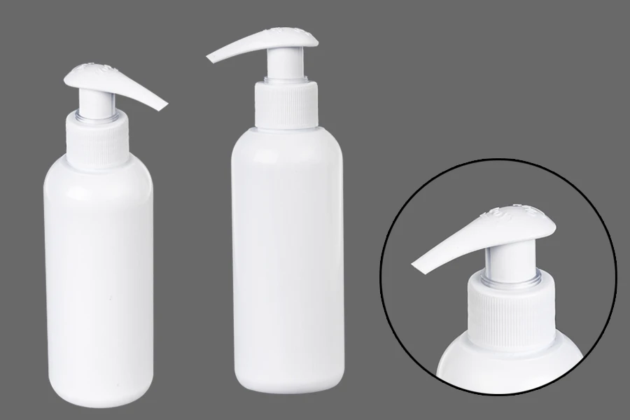 Бяла пластмасова бутилка 150 ml PP 24 Бяла пластмасова бутилка 150 ml PP 24