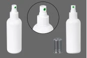 Бяла пластмасова бутилка 150 ml PP 24 Бяла пластмасова бутилка 150 ml PP 24