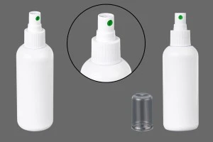 Бяла пластмасова бутилка 150 ml PP 24-8