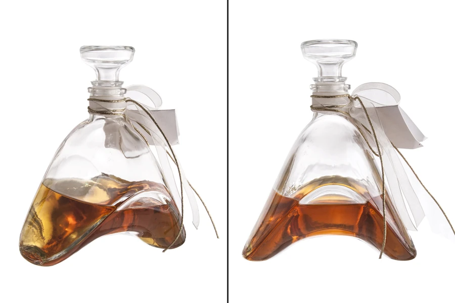 Стъклена бутилка 500 ml за ликьор Стъклена бутилка 500 ml за ликьор