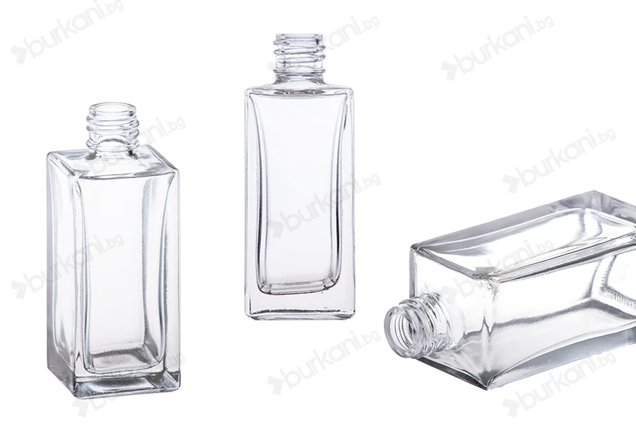 Квадратна бутилка за парфюм 50 ml  6/50 (18/415)-изображение_продукт