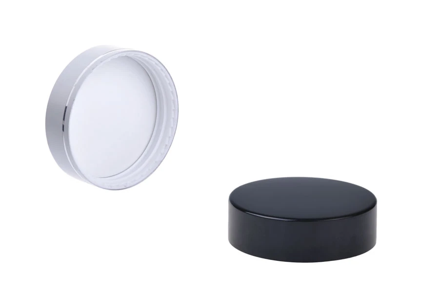 Алуминиеви капачки с вътрешен уплътнител ( за буркани 30 мол 24-1)-