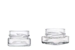 Квадратно бурканче 40ml за козметика с алуминиева капачка T.O 58 Deep-1