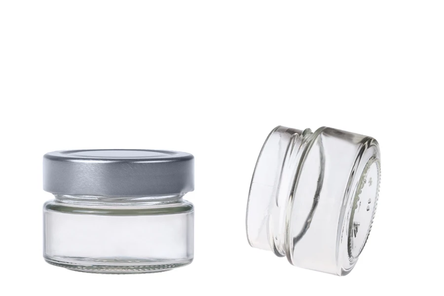 Малко стъклено бурканче 40 мл PLUS Малко стъклено бурканче 40 мл PLUS-изображение_размери