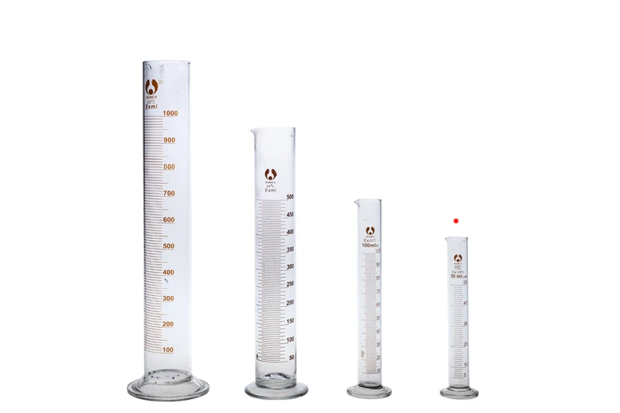 Стъклена цилиндрична измервателна тръба 50 ml-изображение_група