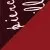 Bordeaux with crimson and white print 