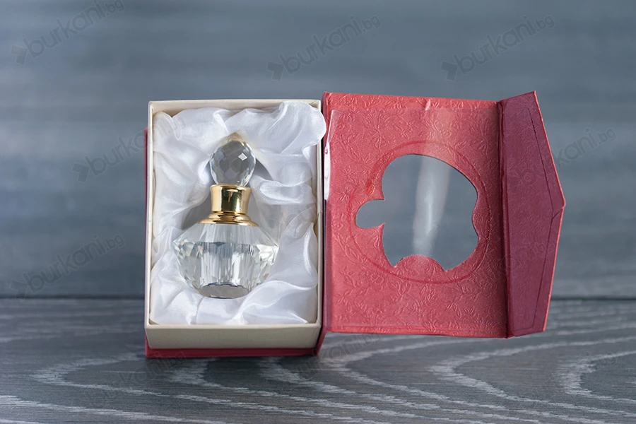 Кристална бутилка от 3 ml с кристална капачка и игла-изображение_размери