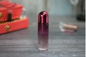 Стъклени кръгли цветни бутилки 30 мл за парфюм Стъклени кръгли цветни бутилки 30 мл за парфюм