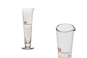 Стъклен измервателен цилиндър 10 ml-1