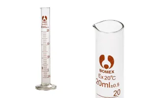 Стъклена епруветка 20 мл-1