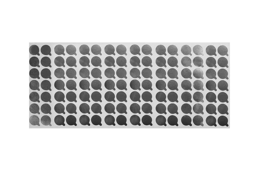 Самозалепващо се алуминиево уплътнение с размер 17 мм - 112 бр.-изображение_размери