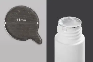 Алуминиево самозалепващо се сребристо уплътнение с размер  11 мм - 70 бр-изображение_продукт