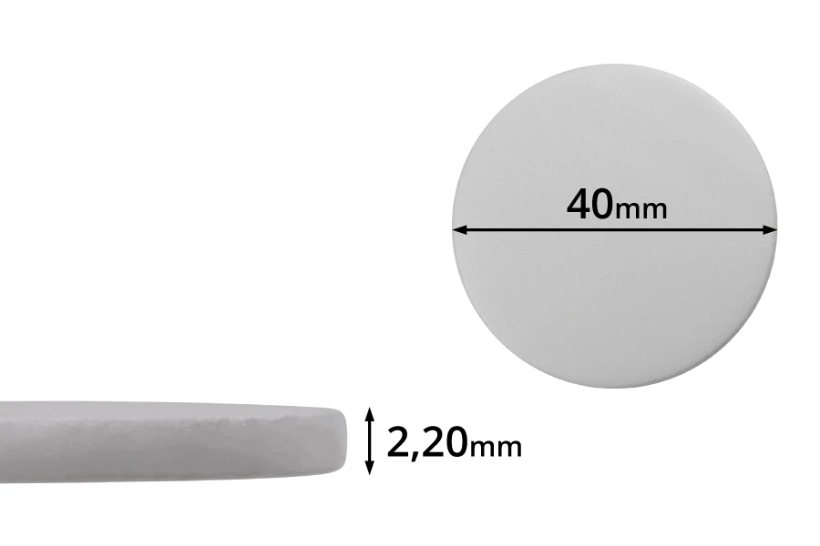 Пластмасов уплътнител бял  40 мм  (PE )  - 100 бр-изображение_продукт