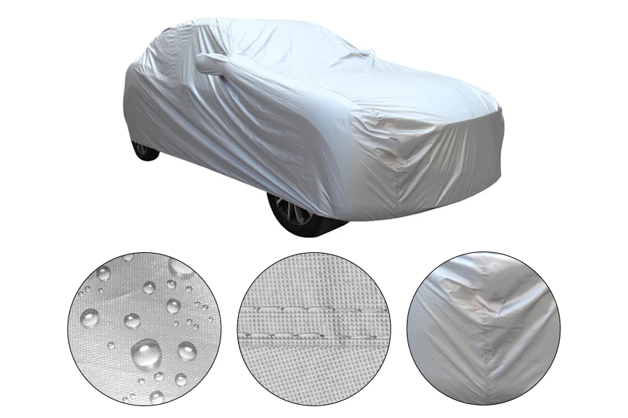 Водоустойчиво и слънцезащитно покривало за кола - М размер-изображение_продукт