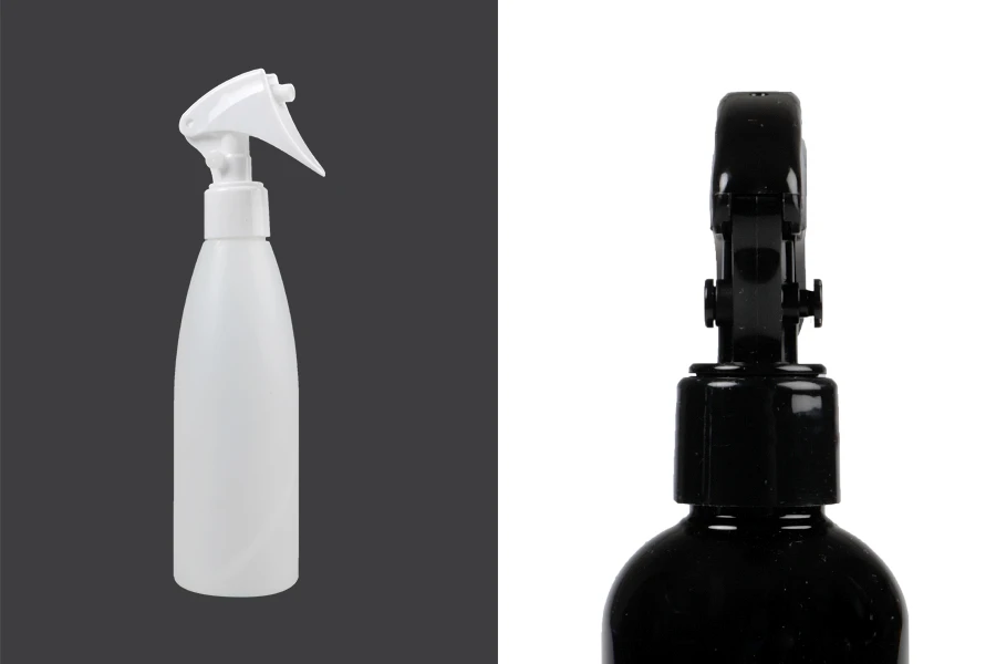 Пластмасова помпа спрей (тригер помпа) 24/410 с предпазно заключване-