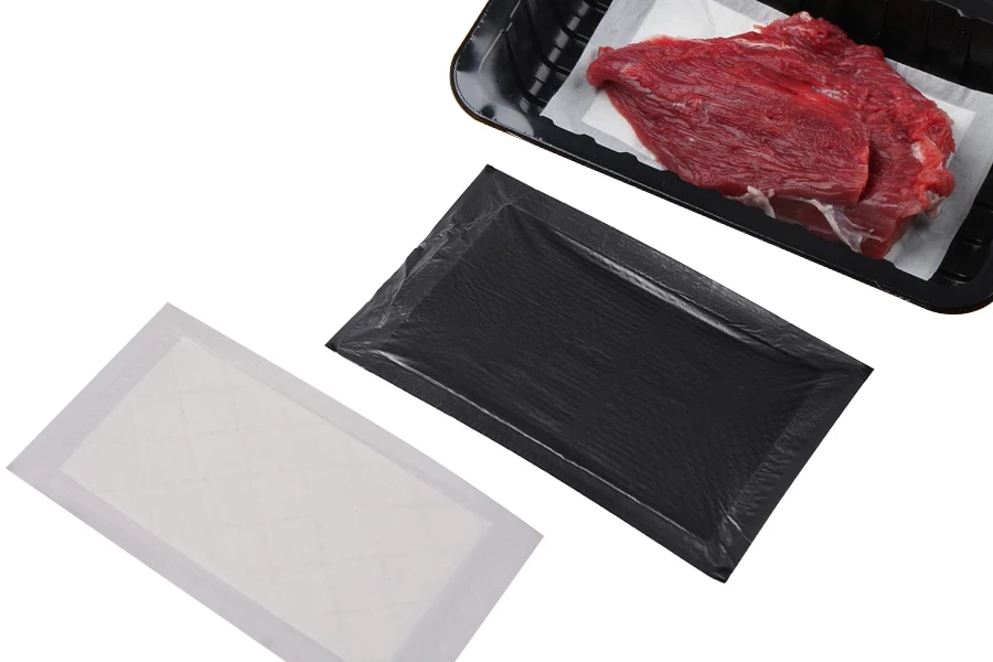 Pëlhura thithëse mishi 160x90 mm - 500 copë-