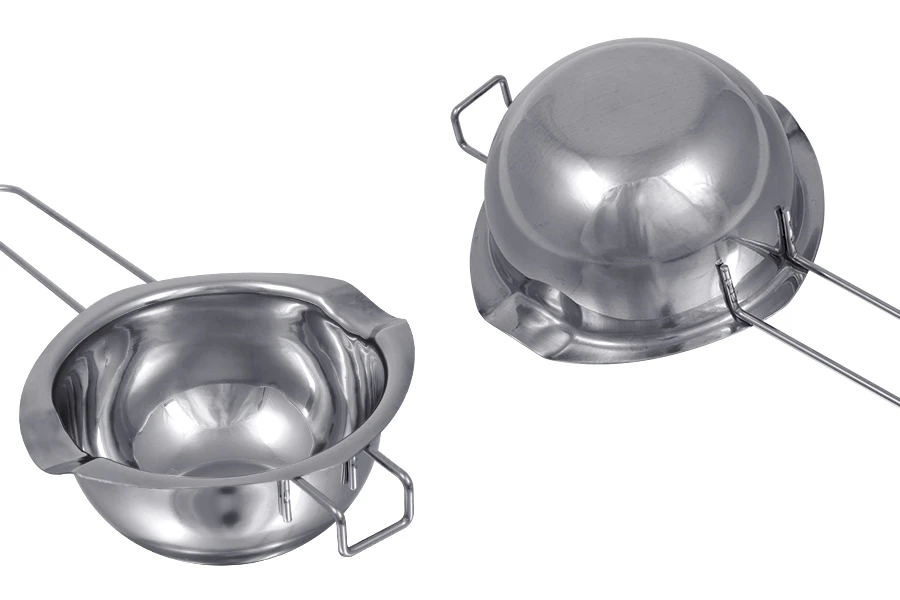 Метален съд (инокс) 400мл за водна бяна (Bain Marie) Метален съд (инокс) 400мл за водна бяна (Bain Marie)