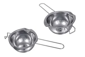 Метален съд (инокс) 400мл за водна бяна (Bain Marie)-1