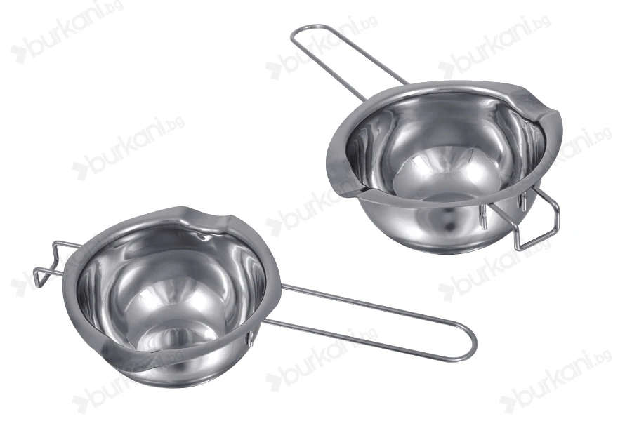 Метален съд (инокс) 400мл за водна бяна (Bain Marie)-изображение_продукт