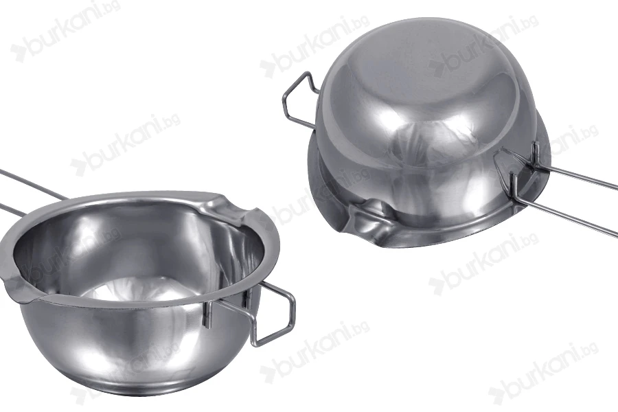 Метален съд (инокс) 600мл  (bain marie)-