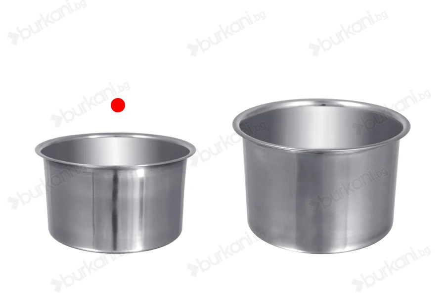 Иноксов метален съд за водна баня (Bain Marie) -140 mm-
