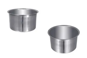 Иноксов метален съд за водна баня (Bain Marie) -140 mm-1