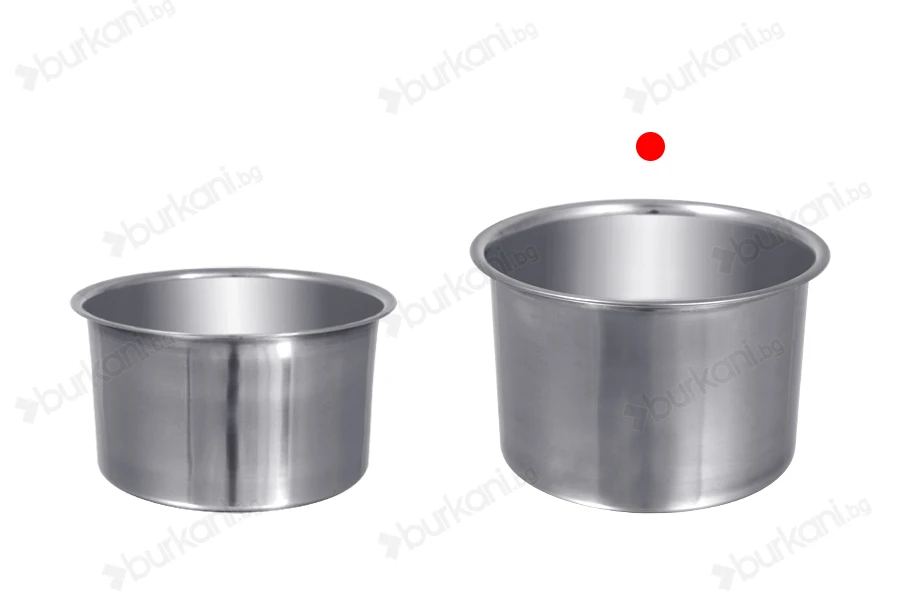 Метален иноксов съд за водна баня "Bain Marie" -160 mm-