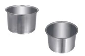 Метален иноксов съд за водна баня "Bain Marie" -160 mm