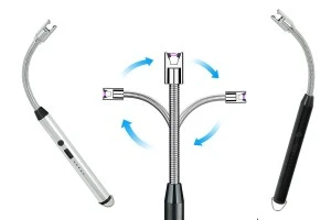 Електрическа запалка за зареждане с USB-3