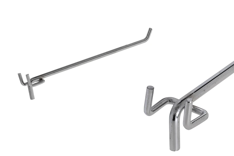 Кука единична за перфориране на щандове 200 мм-изображение_продукт