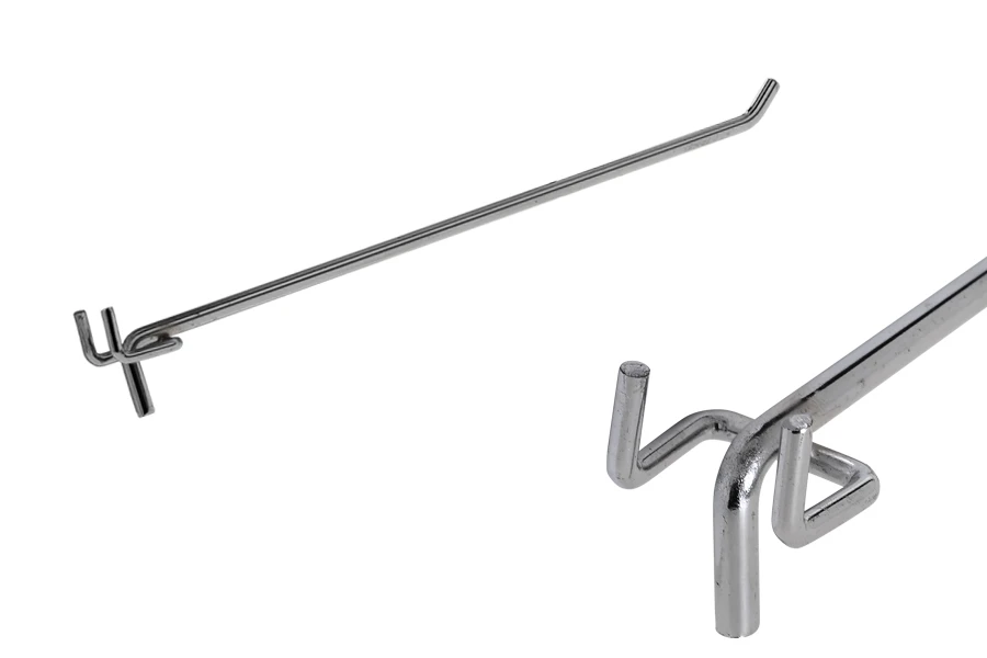 Кука единична за перфориране на щандове 250 mm-изображение_продукт