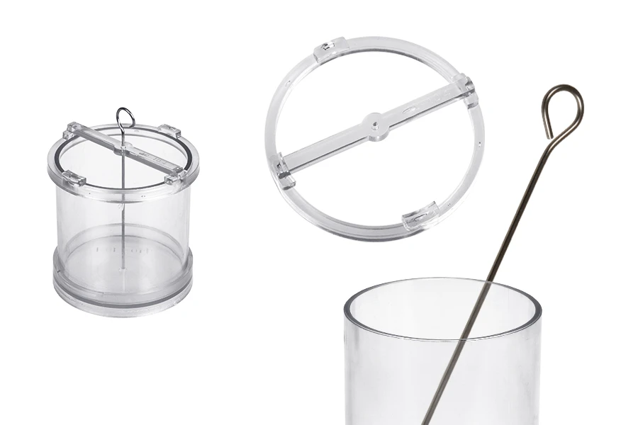 Пластмасова форма (калъп) за свещи Φ10х10 см в цилиндрична форма-изображение_продукт