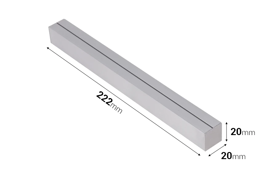 Метална поставка за блотери (тестерни хартии за парфюми)-изображение_размери