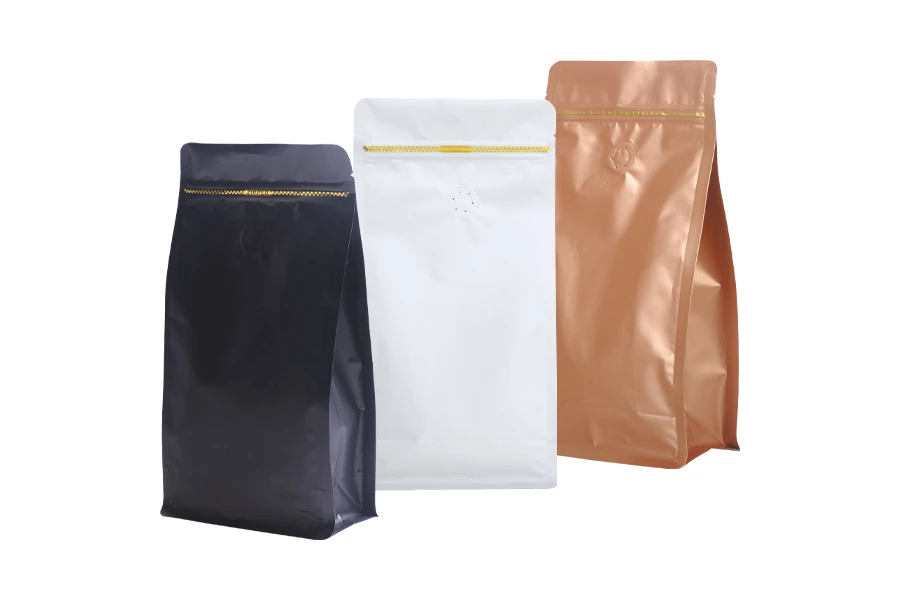 Алуминиева DOY PACK опаковка с цип с размери 135х265 мм в опаковка 25 броя-изображение_продукт