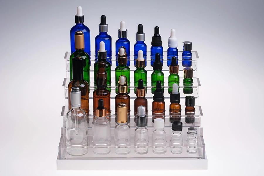 Щанд от плексиглас с Led осветление-изображение_група