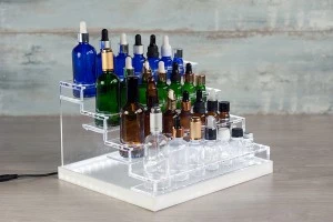 Щанд от плексиглас с Led осветление-изображение_група