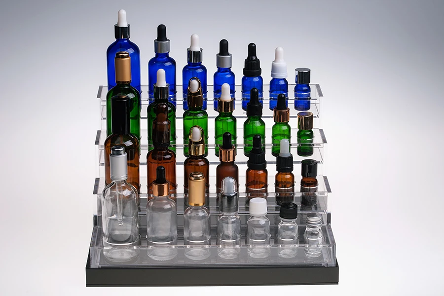 Щанд от плексиглас с Led осветление-изображение_група