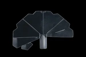 Пластмасова фуния 40х55 мм - пакет 100 броя-1