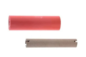 Червена термотрансферна лента Wax Resin OUT 110x74 1"-2