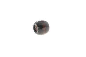 Малки кафяви декоративни дървени мънисти  10x10-2
