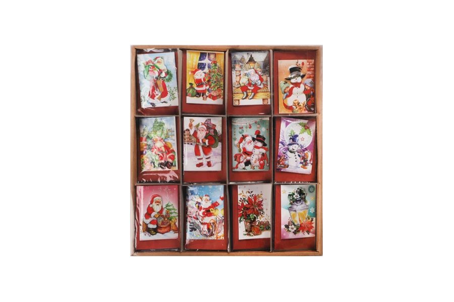 Коледни поздравителни картички - 120 бр (различни дизайни)-изображение_група