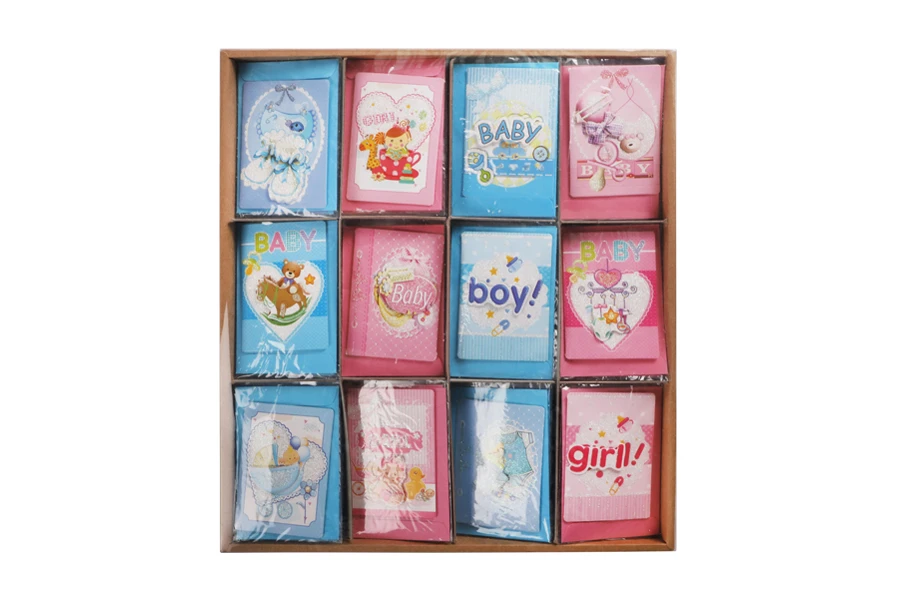 Поздравителни картички за рожден ден - 120 бр (различни дизайни)-изображение_група