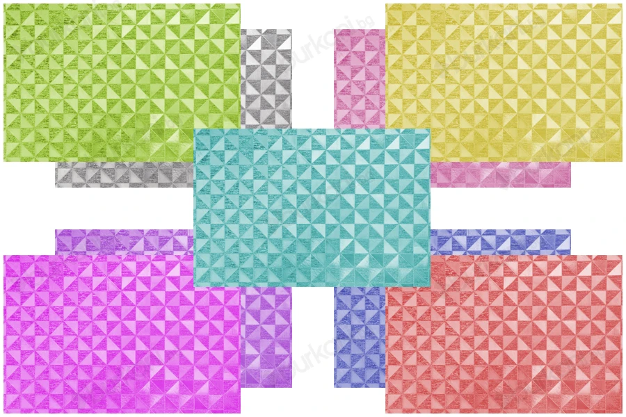 Цветна целофанова хартия 50x70 cm - 20 бр./ пакет-изображение_продукт