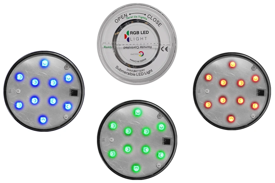 Наргилета с квадратна основа и LED осветление-изображение_група