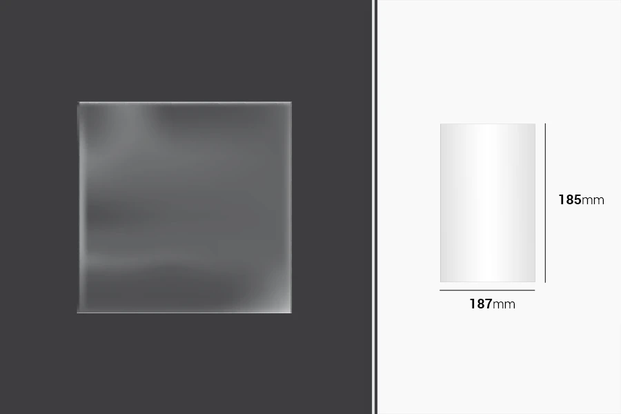 Фолио - опаковъчно фолио 187х185 мм - пакет 100 бр. Фолио - опаковъчно фолио 187х185 мм - пакет 100 бр.-изображение_продукт