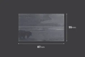 55x87 mm термосвиваема прозрачна капсула за 30 ml бутилка - 20 бр.-2
