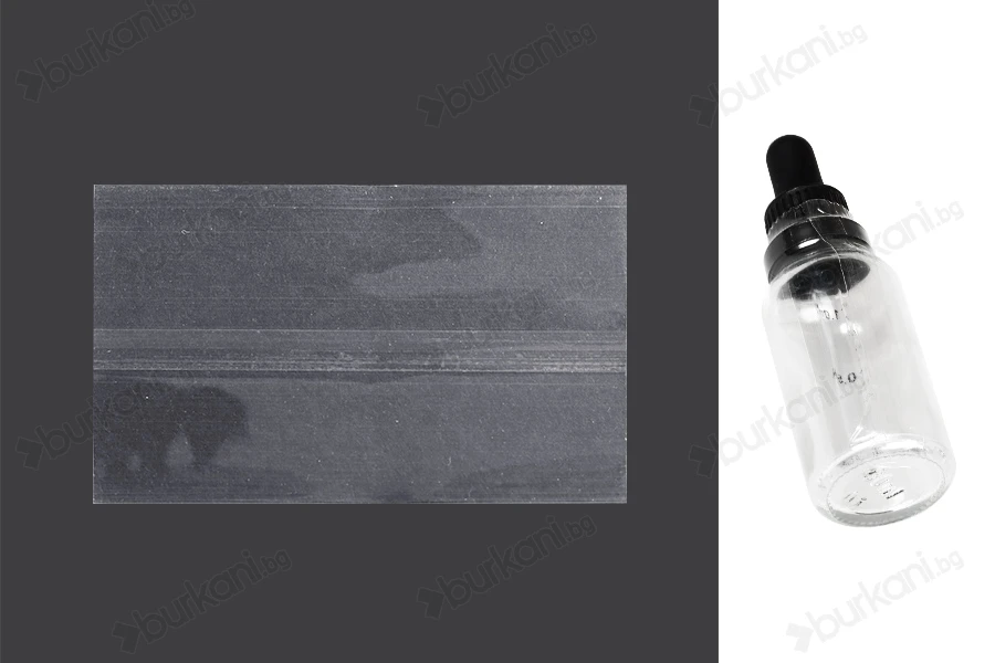 55x87 mm термосвиваема прозрачна капсула за 30 ml бутилка - 20 бр.-изображение_продукт